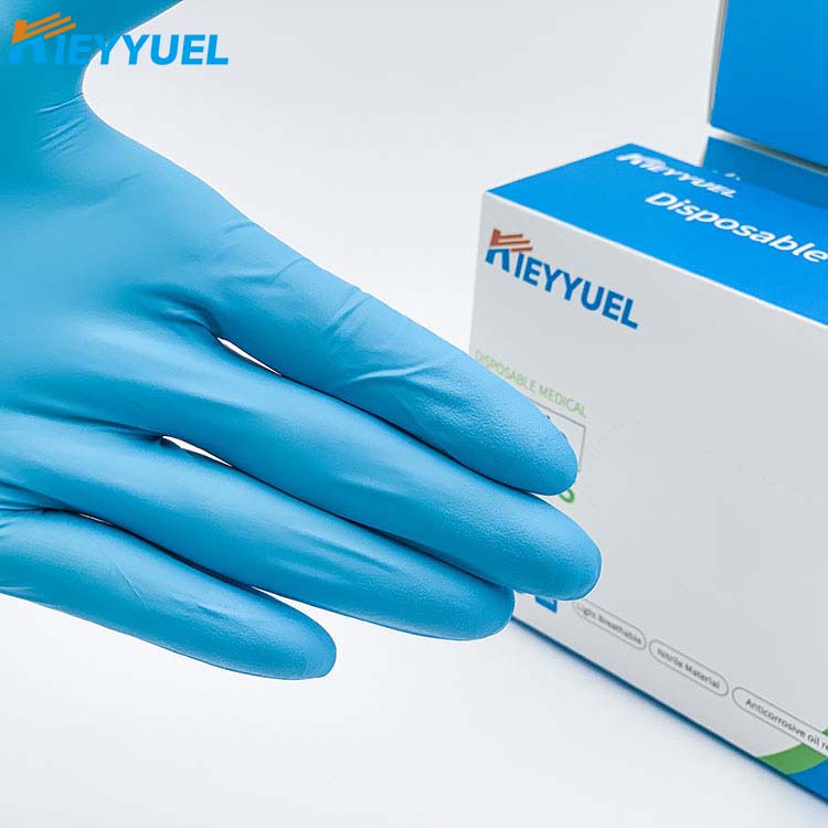 Guantes de nitrilo desechables