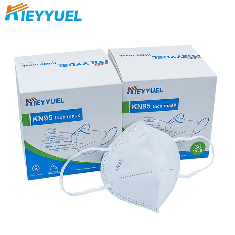 Mascarilla protectora facial plegable Kn95