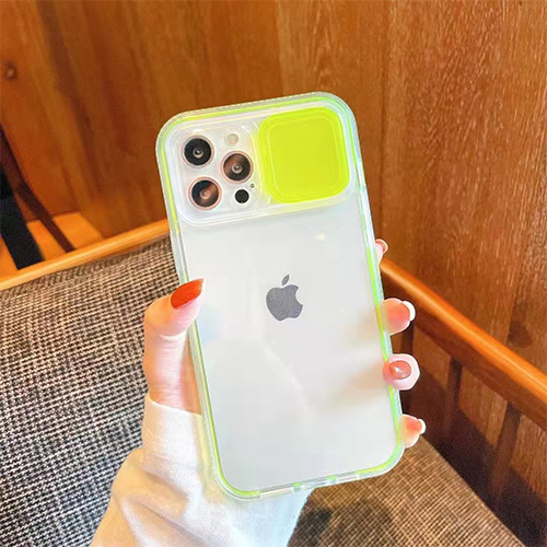 Funda deslizante para cámara Funda sólida para iPhone